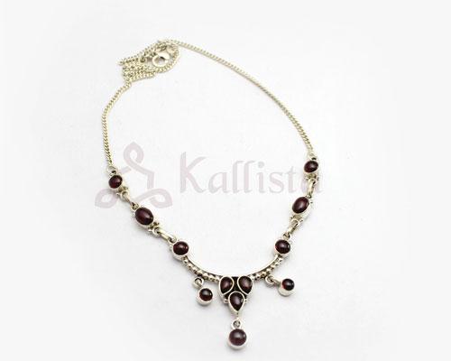 Garnet necklace