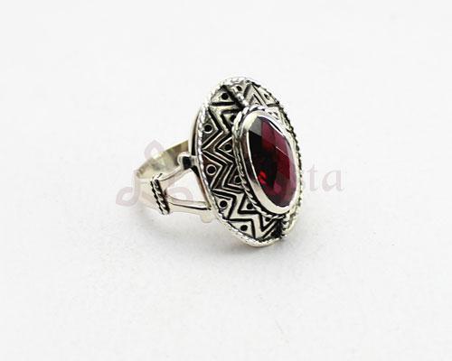 Mandana ring collection-  Garnet